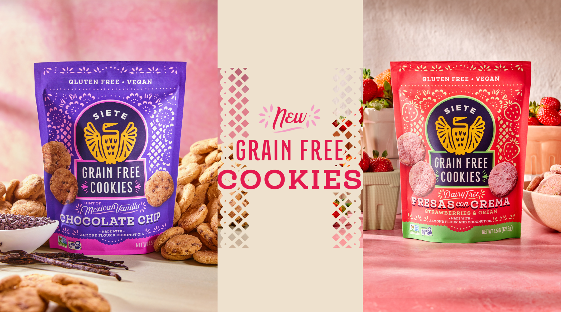 Introducing Our New Grain Free Mexican Cookies
