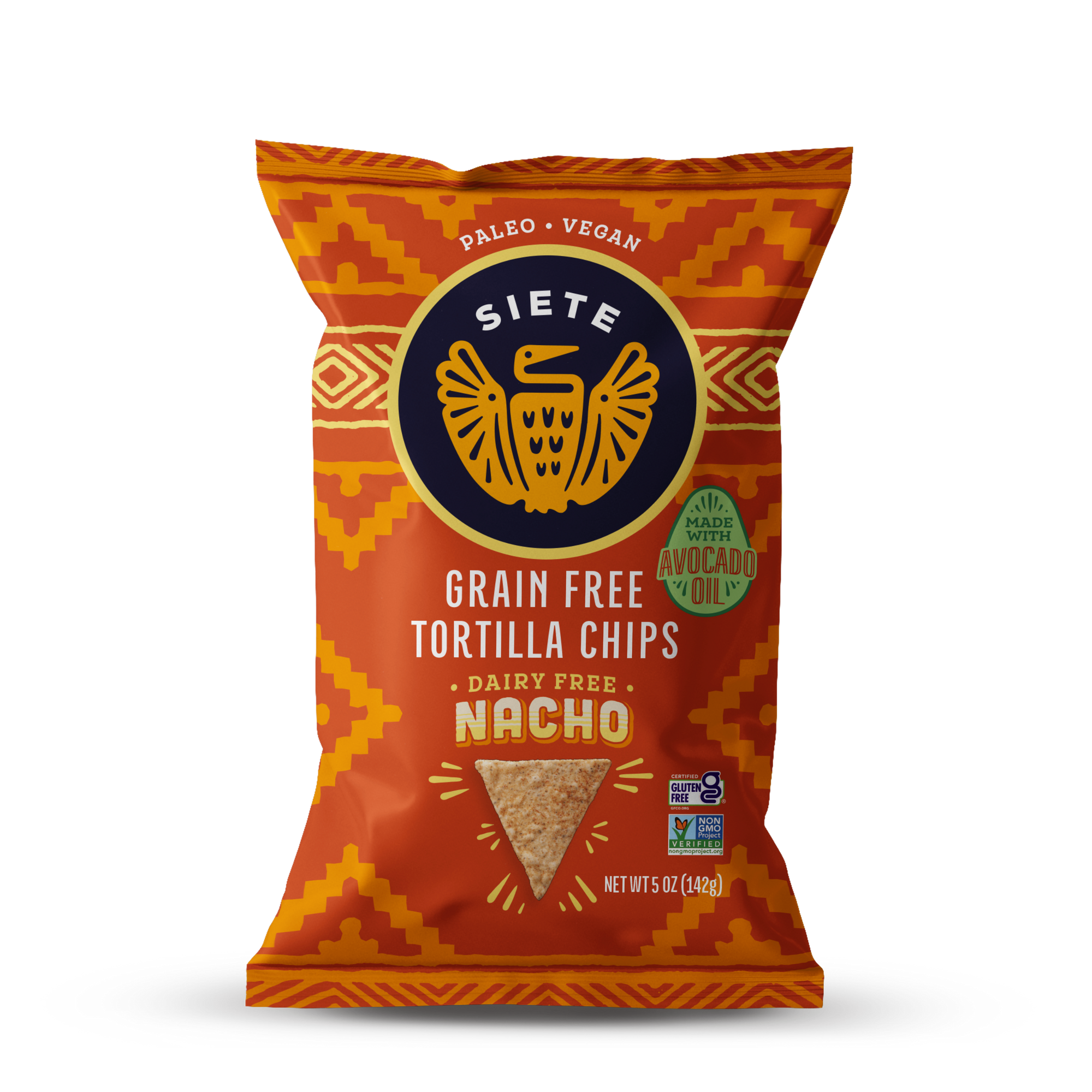 Nacho Grain Free Tortilla Chips 5 oz - 6 Bags