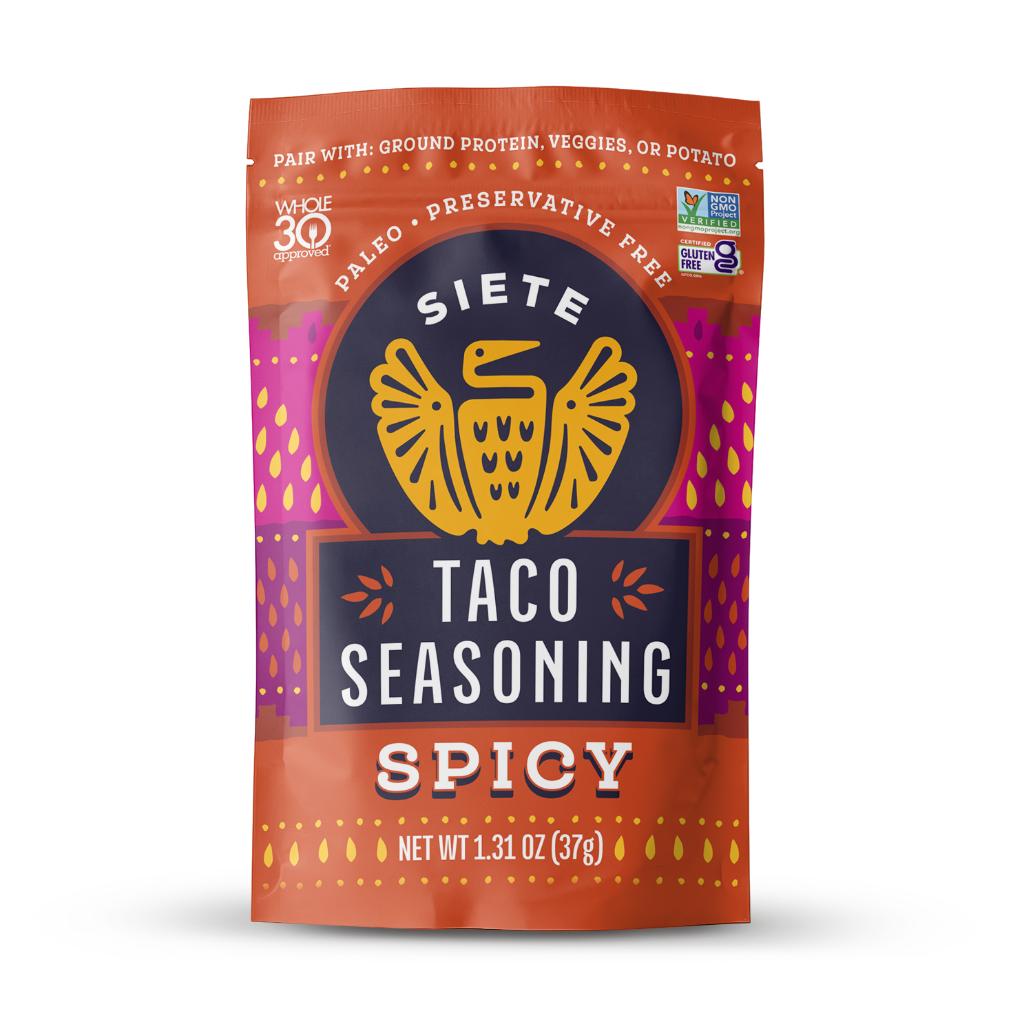 Spicy Taco Seasoning - 6 pack