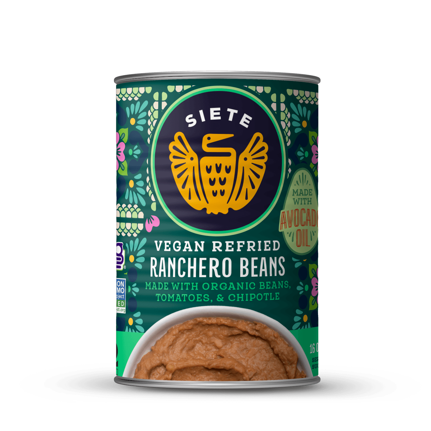 Vegan Ranchero Refried Beans - 12 Cans