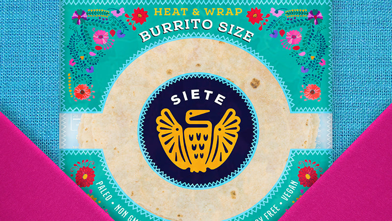 Our New Line of Grain Free Burrito-Sized Tortillas