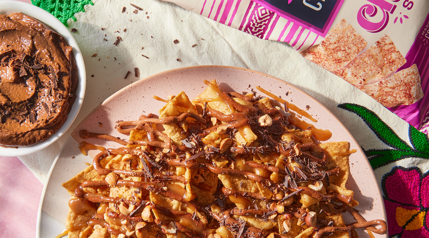 Hazelnut Chocolate Churro Strips Recipe