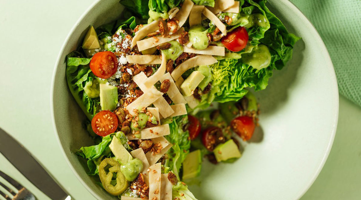 Herb Salad & Tortilla Strips