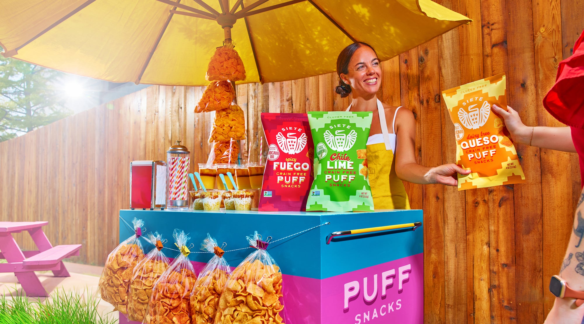 INTRODUCING OUR NEW LINE OF GRAIN FREE PUFF SNACKS!
