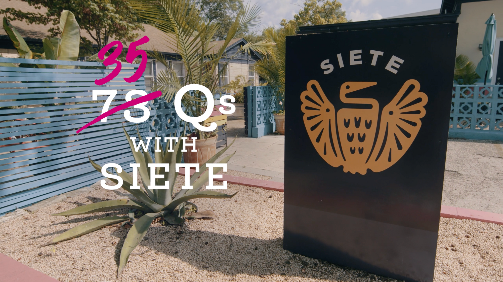 35 Questions with Siete