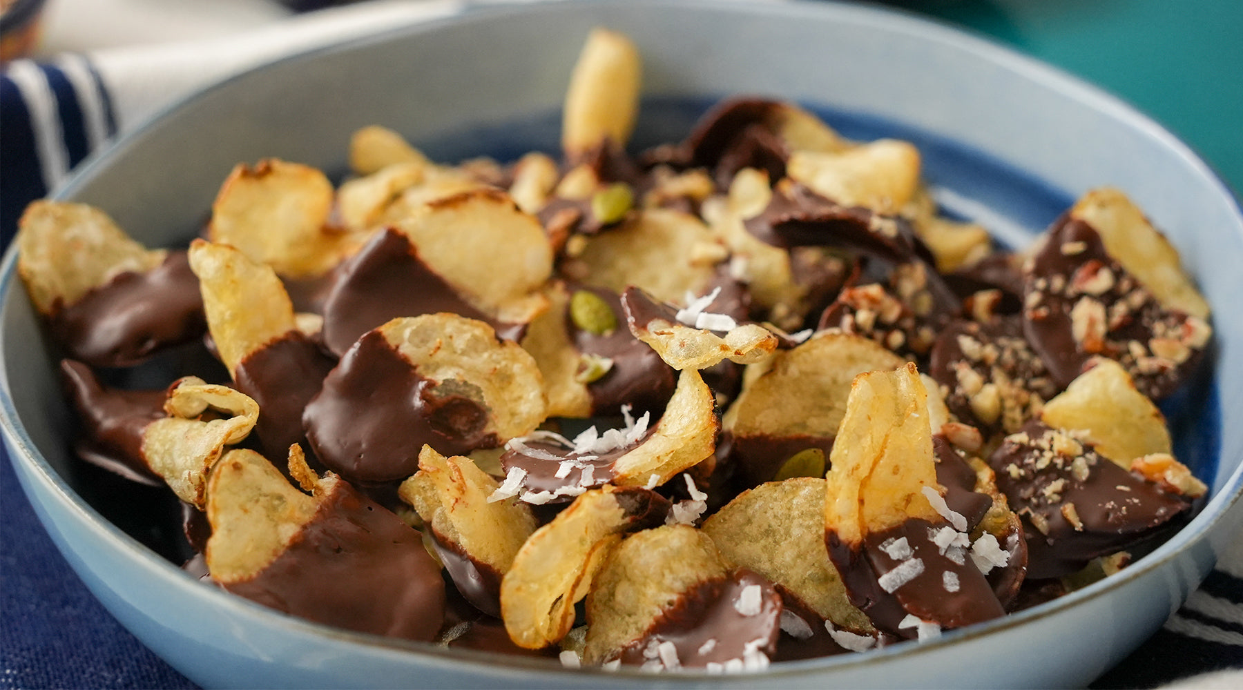 Chocolate Covered Potato Chips Recipe
