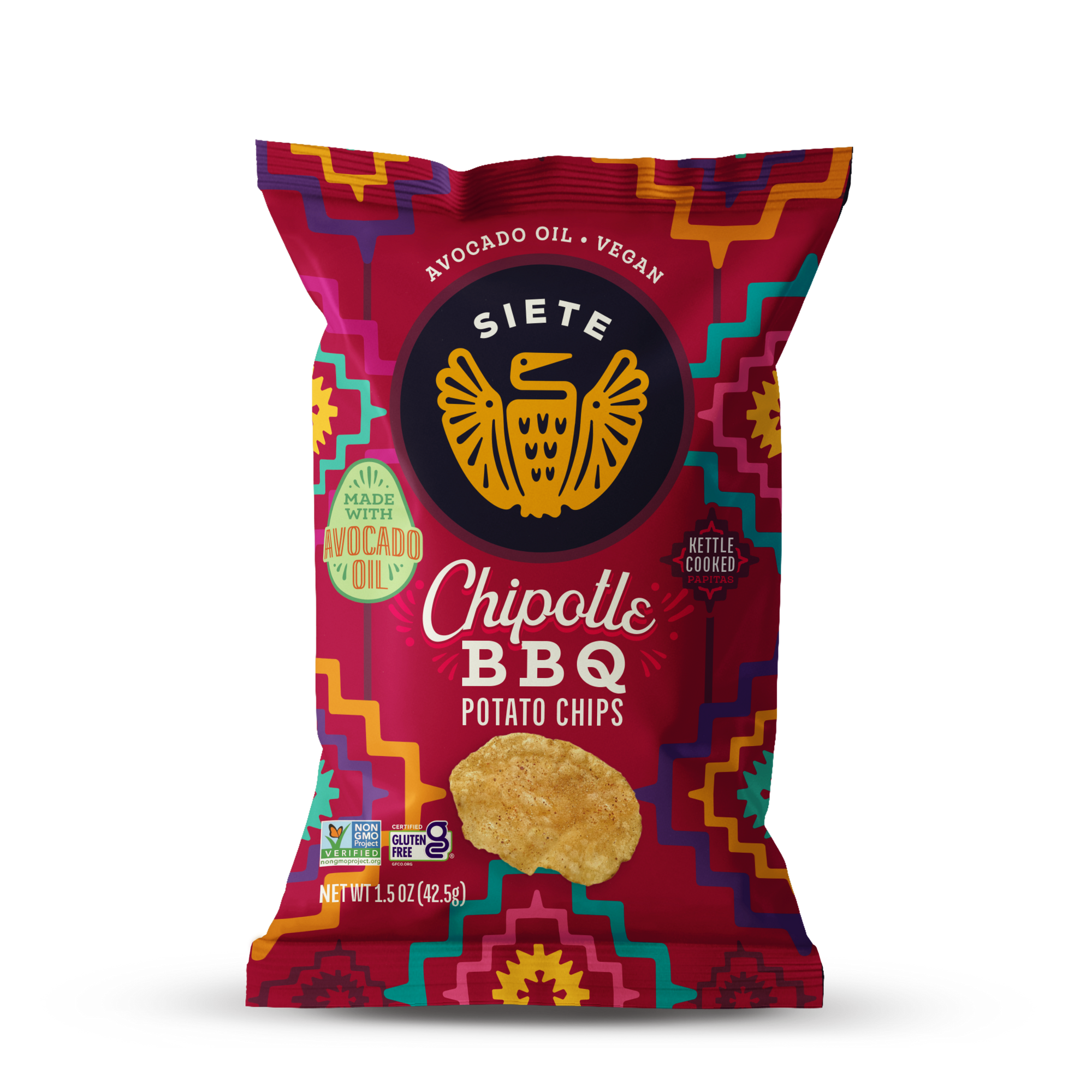 Chipotle BBQ Kettle Cooked Potato Chips 1.5 oz