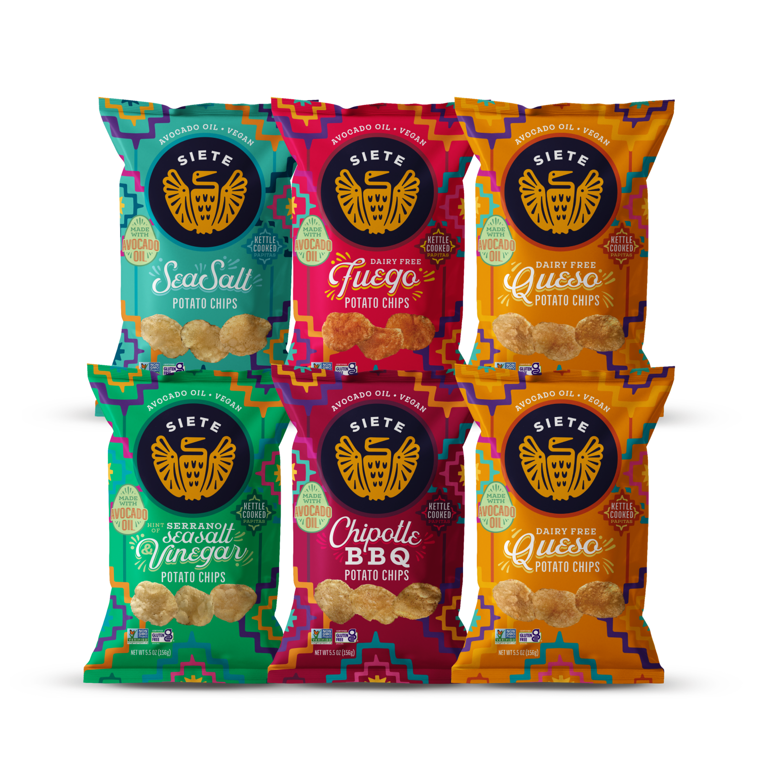 open bag of chips clip art