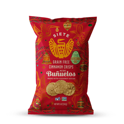 5oz Grain Free Mini Buñuelos Cinnamon Crisps - 6 Bags