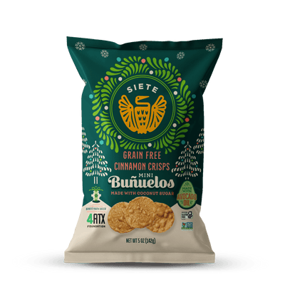 5oz Grain Free Mini Buñuelos Cinnamon Crisps - 6 Bags