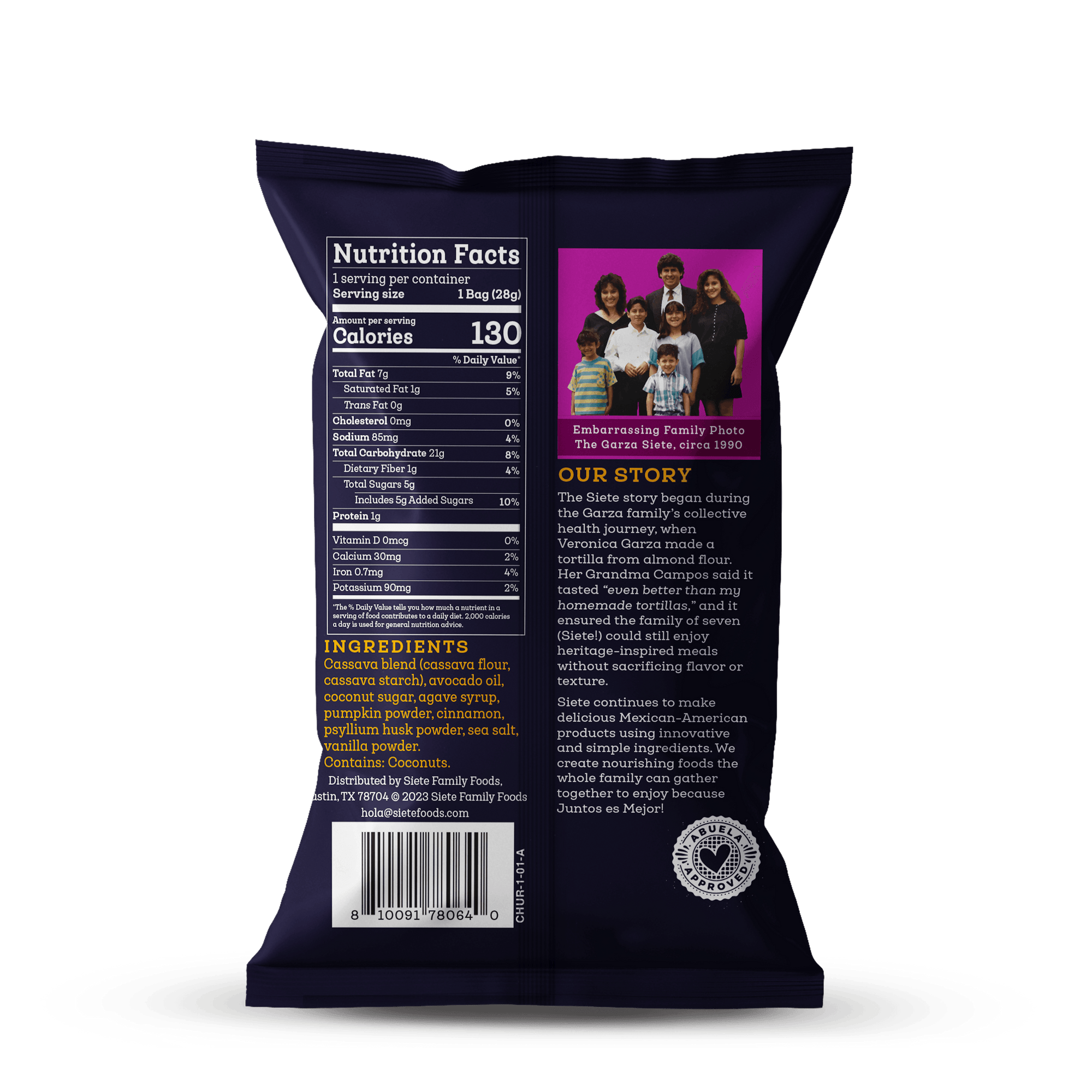 Churro Strips 1 oz - 24 bags