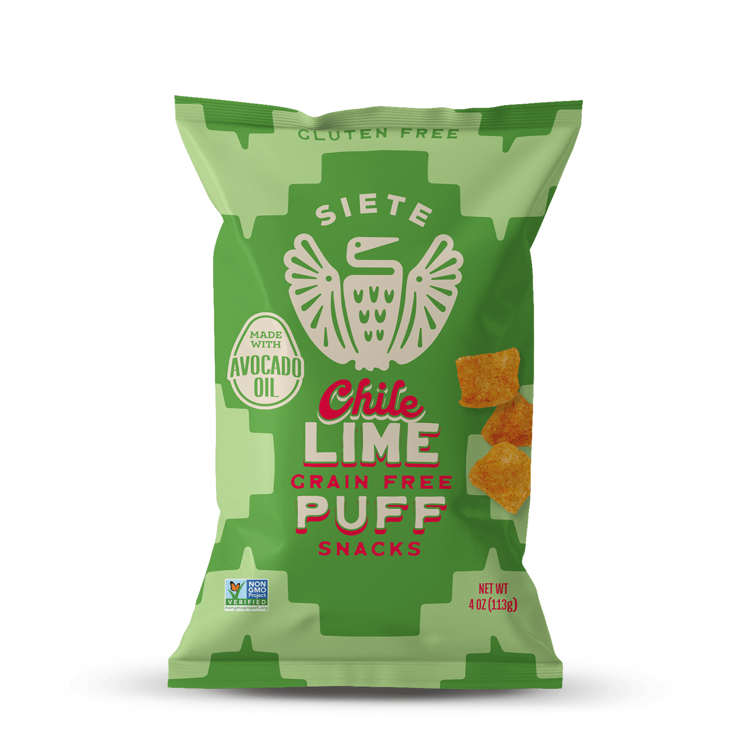 Chile Lime Grain Free Puff Snacks - 6 bags
