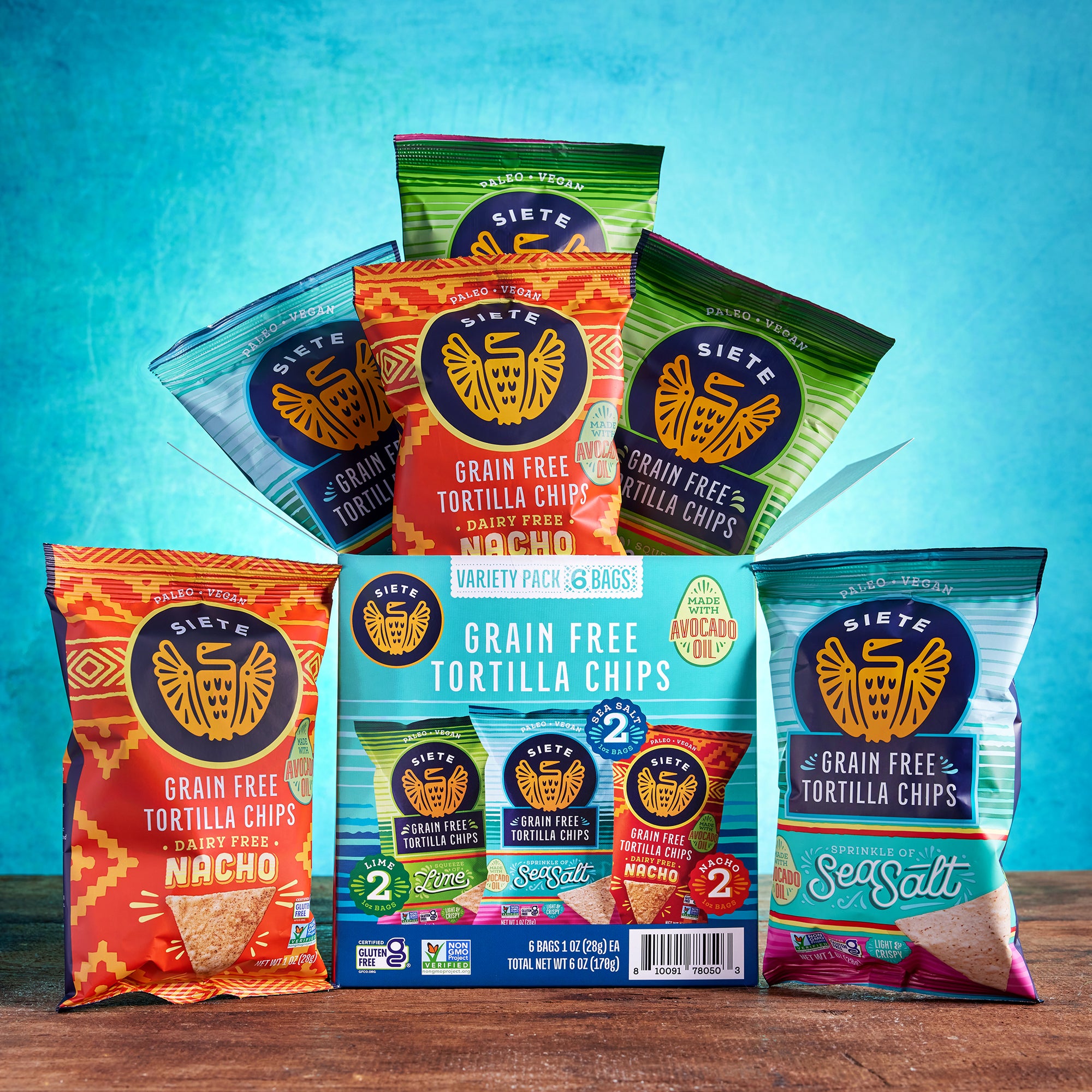 Grain Free Tortilla Chips Variety Pack