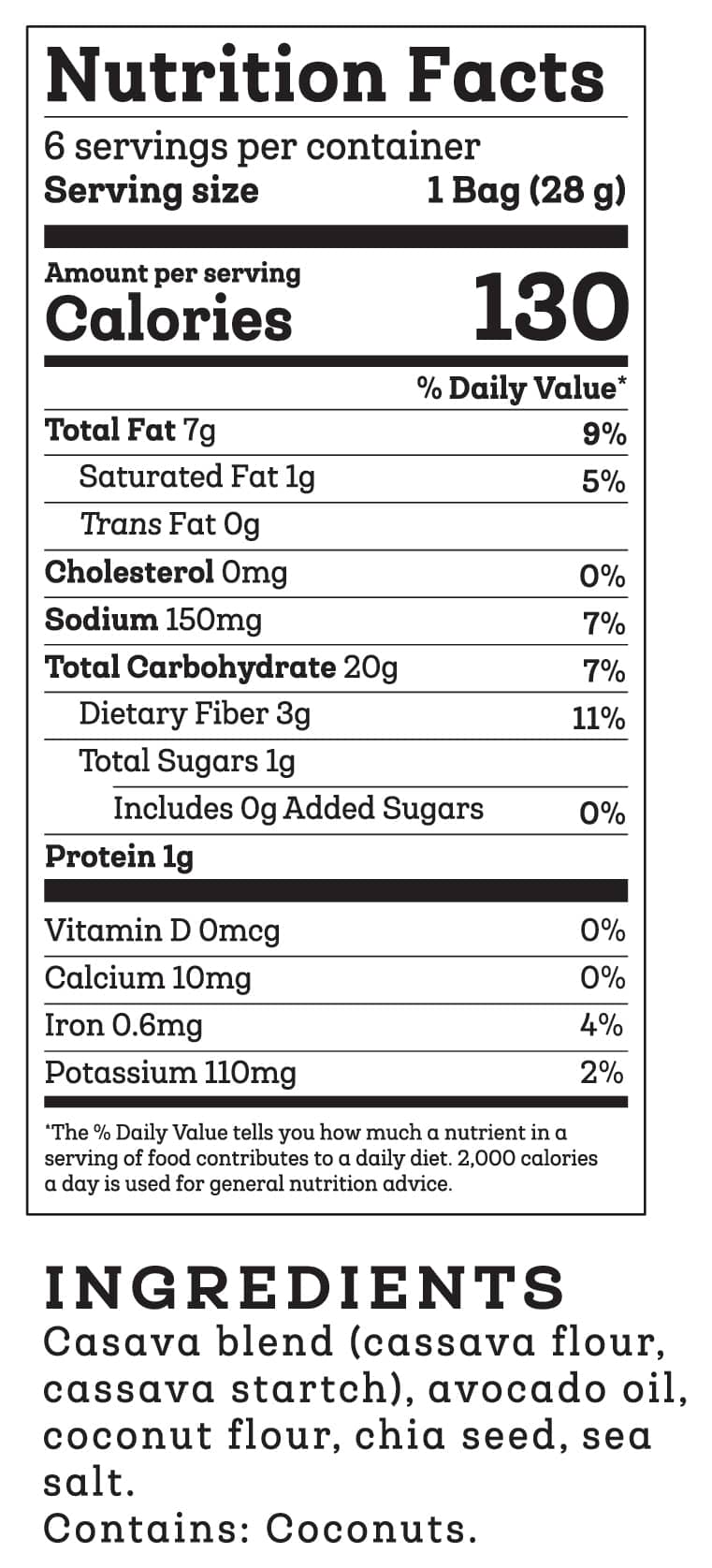 Proti-Thin Proti Chips - Sea Salt & Vinegar (1 Bag) | Nashua Nutrition