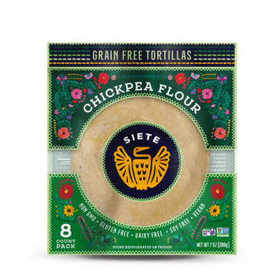Chickpea Flour Tortillas - 6 Packs