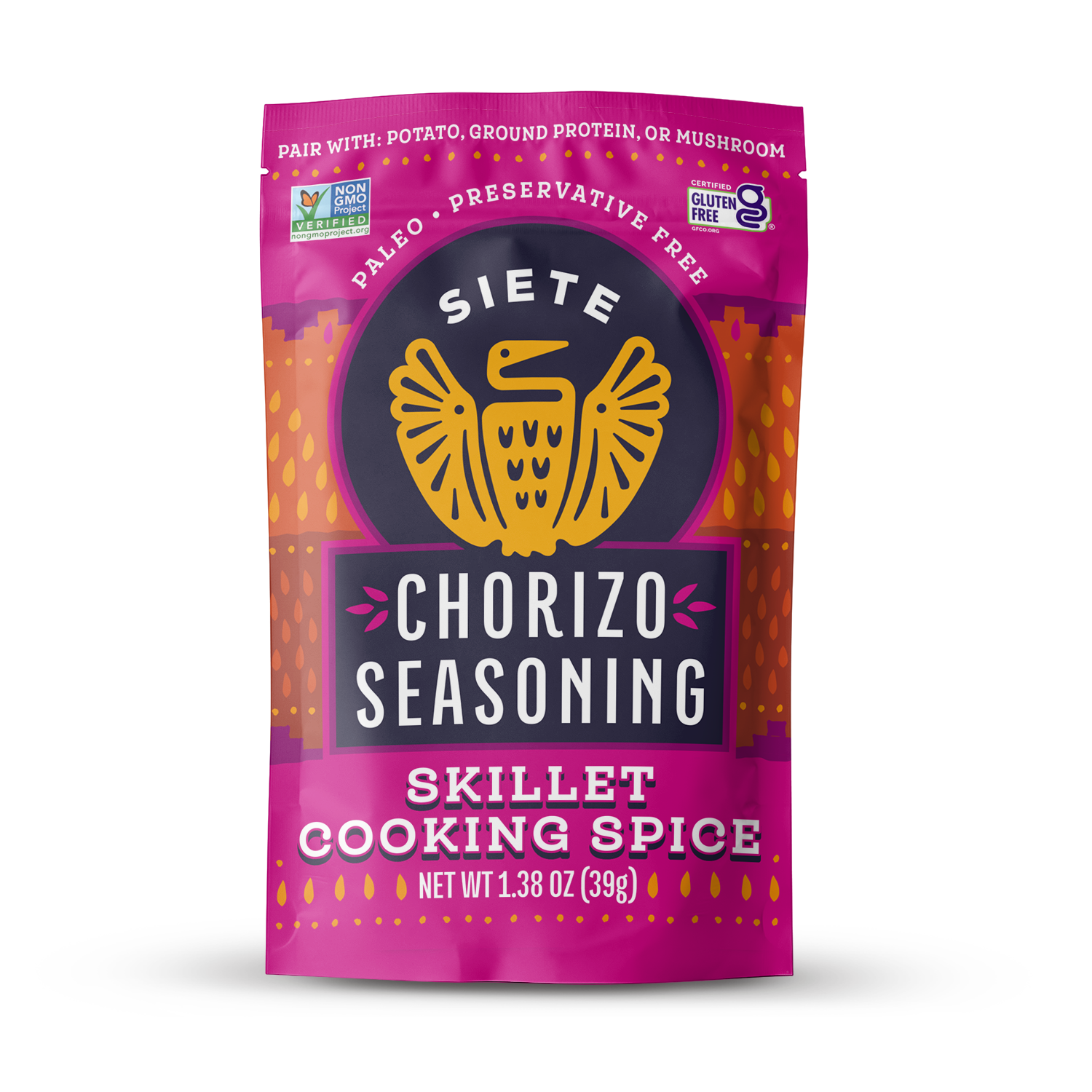 Chorizo Seasoning Skillet Cooking Spice- 6 Pack
