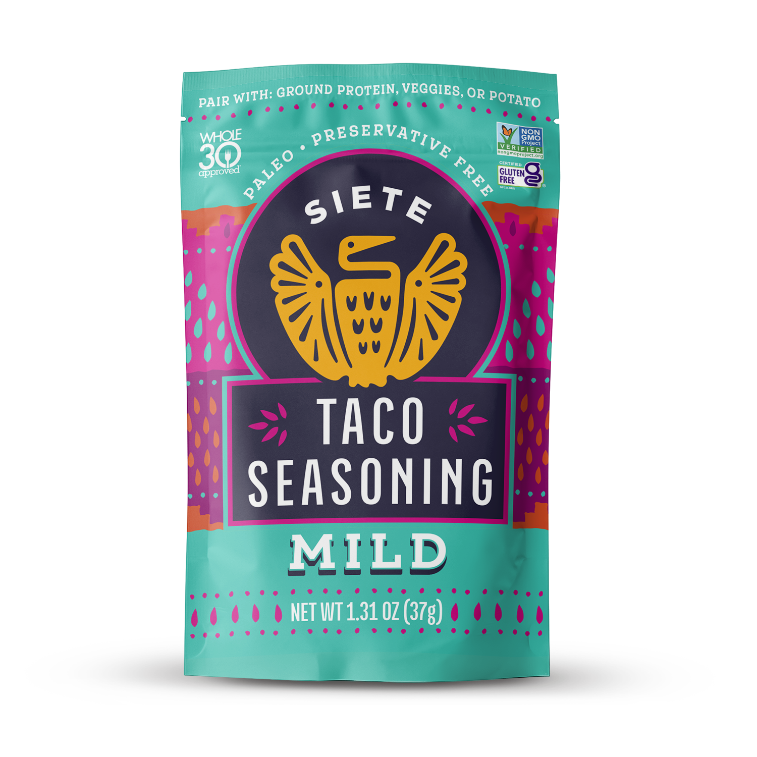 Mild Taco Seasoning - 6 pack