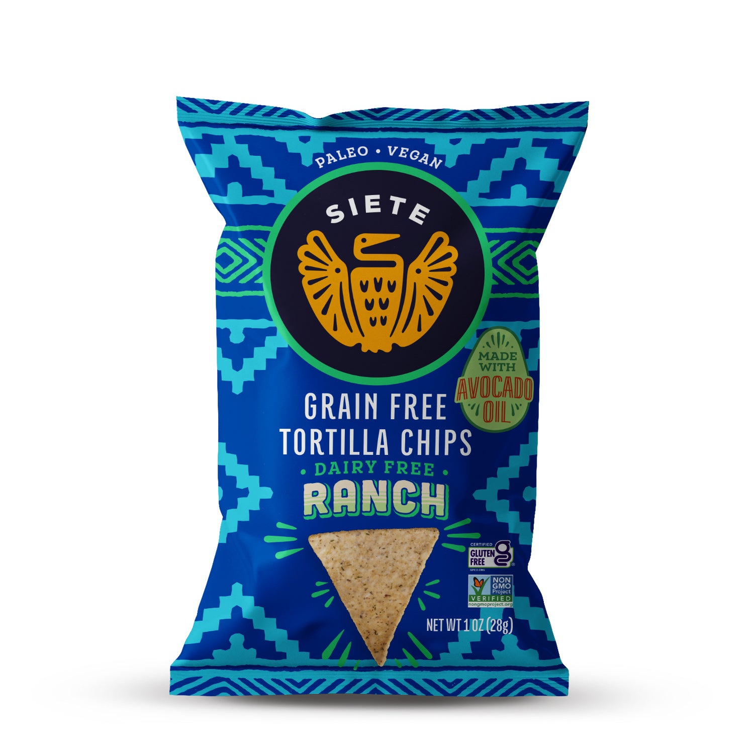 Ranch Grain Free Tortilla Chips 1 oz - 24 bags