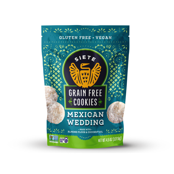 Siete Family Foods - 💍 You may now…find our 16oz bags of Grain Free  Mexican Wedding Cookies at Costco! Find your snackily ever after by  checking the list of states below to